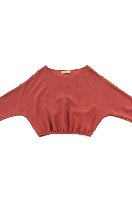 cropped blouse | BASIC LINE