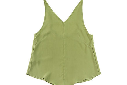 silk tank top |BASIC LINE