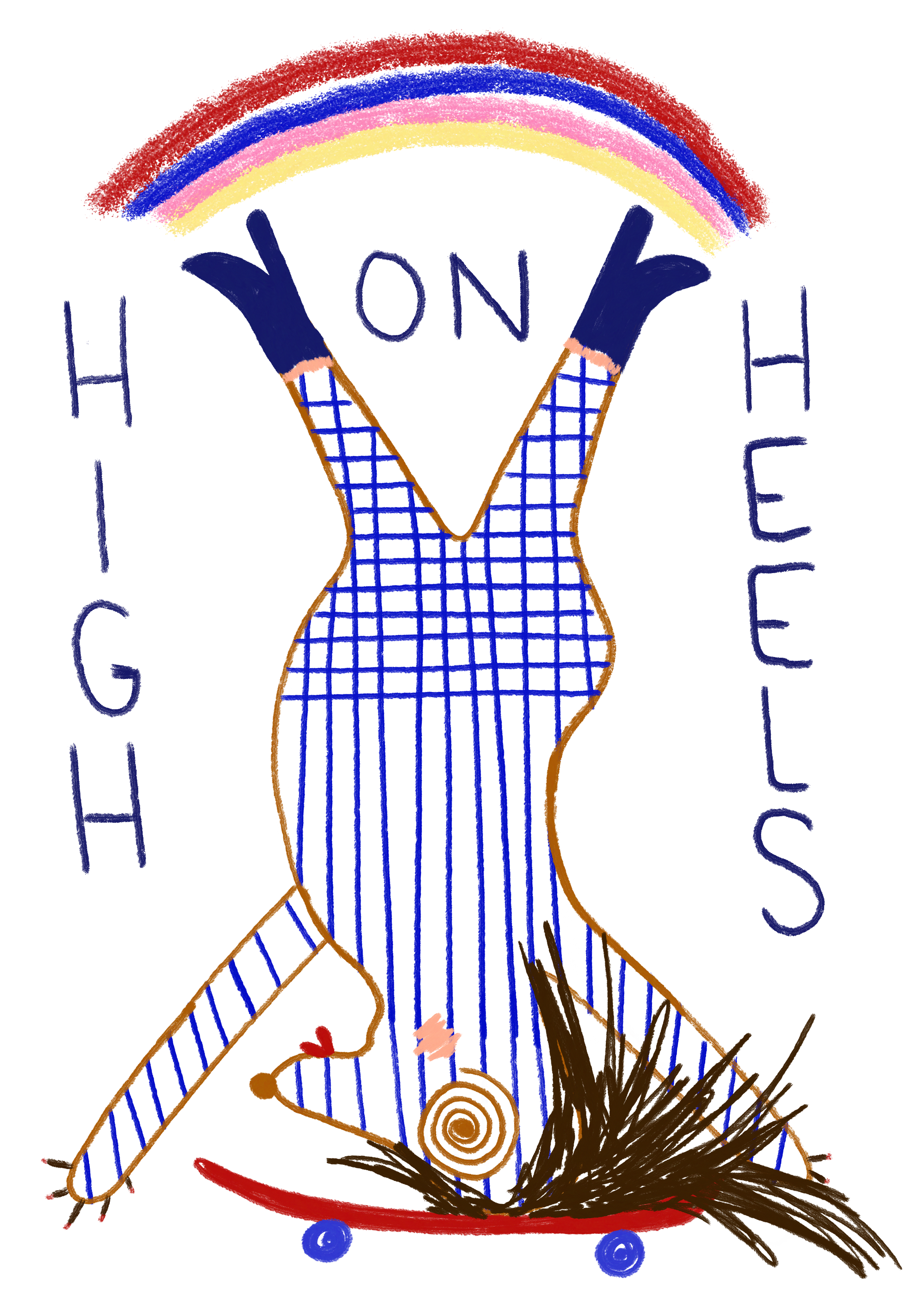 Camiseta HIGH ON HEELS