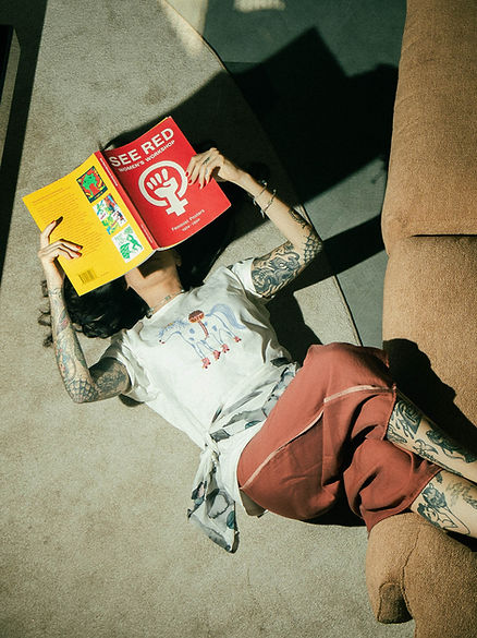 viscose&linen trousers