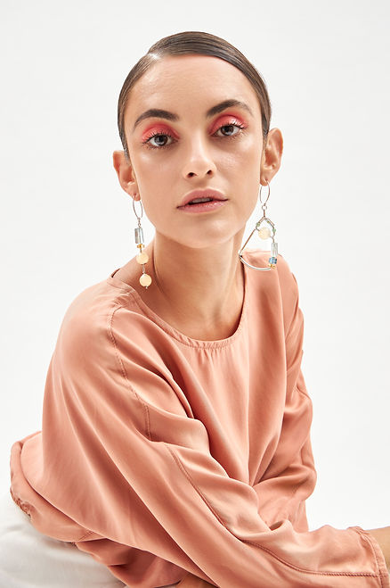 cropped blouse | BASIC LINE