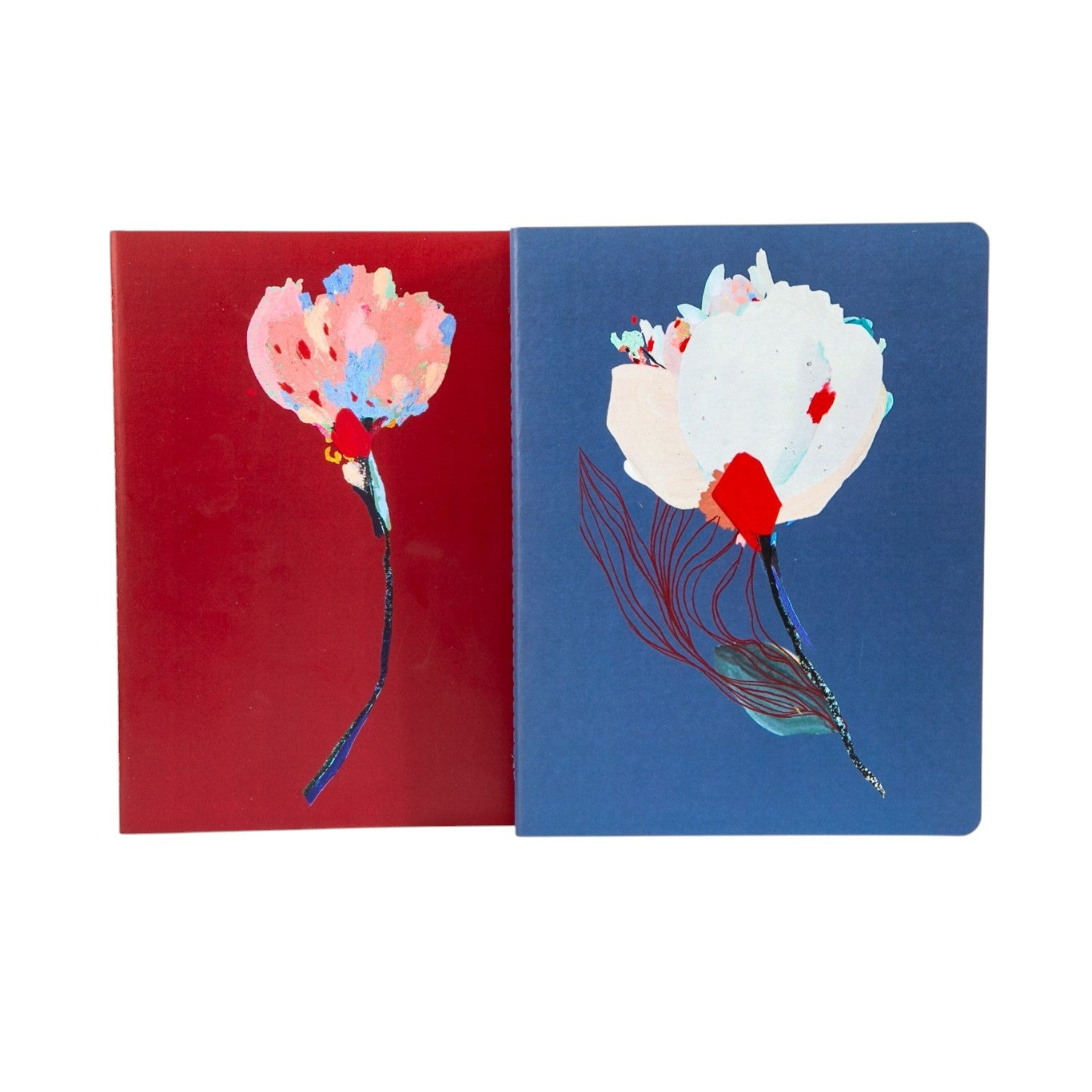 Capas de planners da A'IUNE com diferentes ilustrações florais autorais.