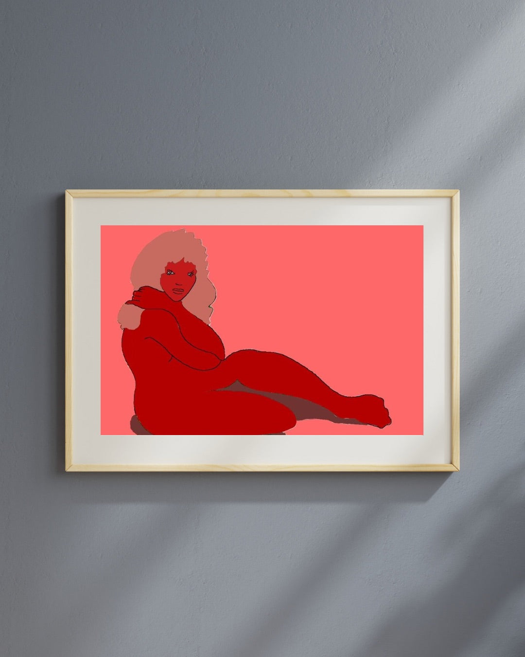Print Peça Íntima 4, 2026, apresentado em fotografia de ambientação para decoração contemporânea.